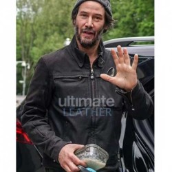 John Wick Chapter 4 Keanu Reeves (John Wick) Leather Jacket John Wick Chapter 4 Keanu Reeves (John Wick) Leather Jacket