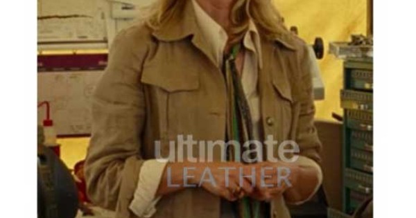 Laura Dern Jacket Jurassic World Ellie Sattler Cotton Jacket 9704