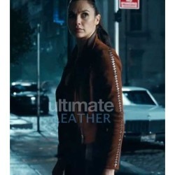 Justice League Gal Gadot (Wonder Woman) Leather Jacket Justice League Gal Gadot (Wonder Woman) Leather Jacket