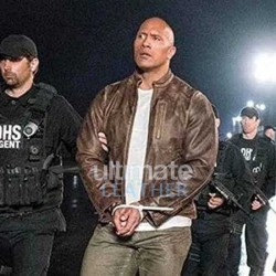 Rampage (Davis Okoye) Dwayne Johnson Leather Jacket