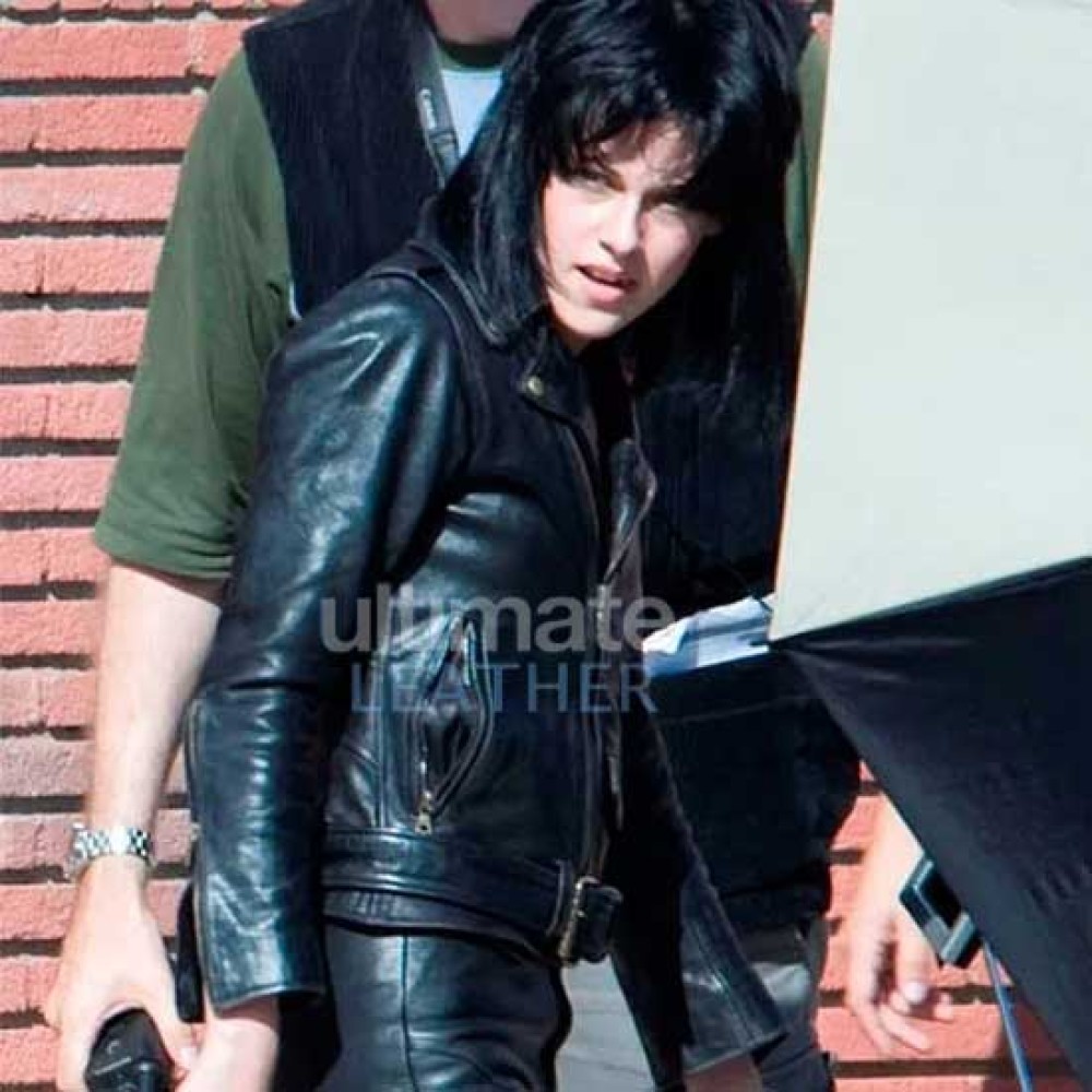 Joan Jett Leather Jacket | The Runaways Kristen Stewart Jacket