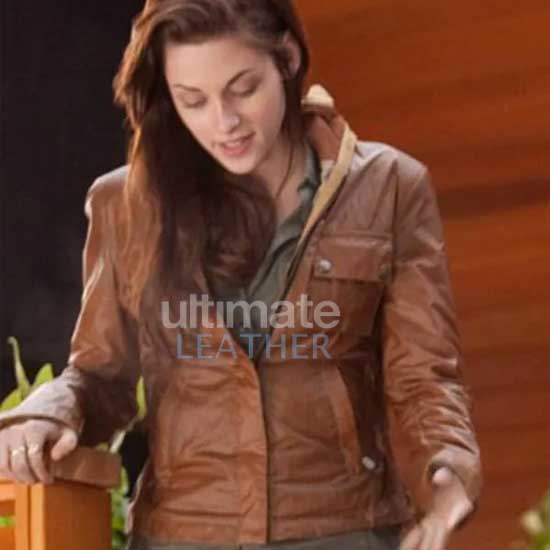 Twlight Kristen Stewart (Bella Swan) Leather Jacket 