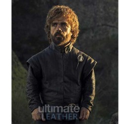Game of Thrones Tyrion Lannister (Peter Dinklage) Black Leather Vest