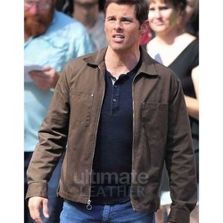 Sonic The Hedgehog 2 James Marsden (Tom Wachowski) Brown Jacket Sonic The Hedgehog 2 James Marsden (Tom Wachowski) Brown Jacket