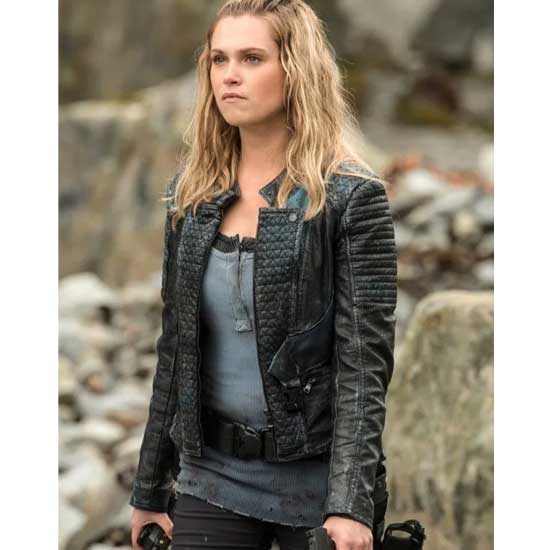 The 100 Eliza Taylor (Clarke Griffin) Leather Jacket