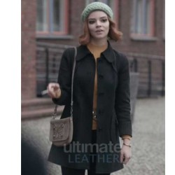 The Queen's Gambit (Beth Harmon) Anya Taylor-Joy Black Coat The Queen's Gambit (Beth Harmon) Anya Taylor-Joy Black Coat