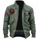 Top Gun 2 Tom Cruise (Pete Mitchell) Green Cotton Jacket