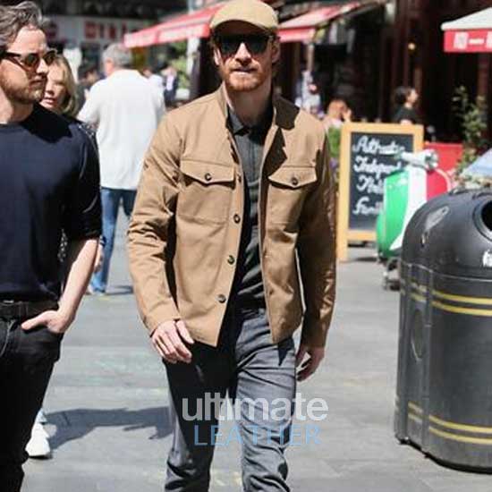 X-Men Dark Phoenix (Erik Lehnsherr) Michael Fassbender Cotton Jacket X-Men Dark Phoenix (Erik Lehnsherr) Michael Fassbender Cotton Jacket