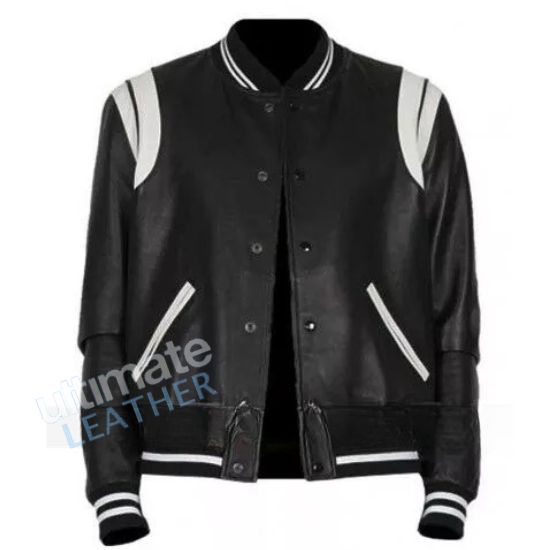 Men's Bomber Letterman Jacket