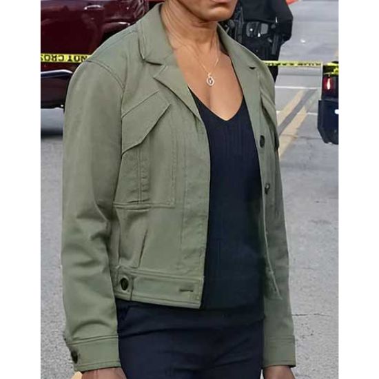 9-1-1 S04 Angela Bassett (Athena Grant) Cotton Jacket