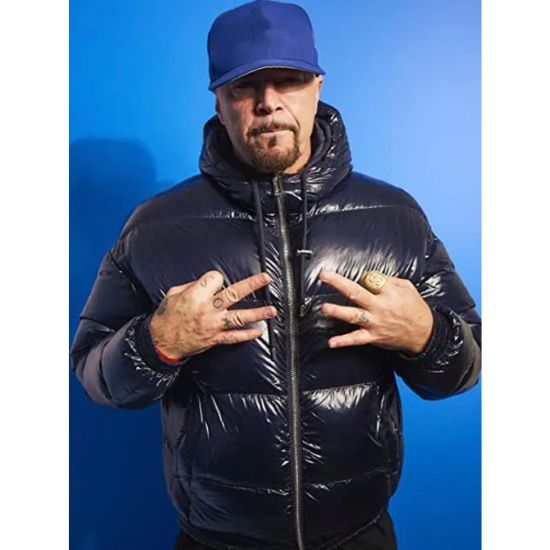 Divinity DJ Muggs Blue Puffer Jacket