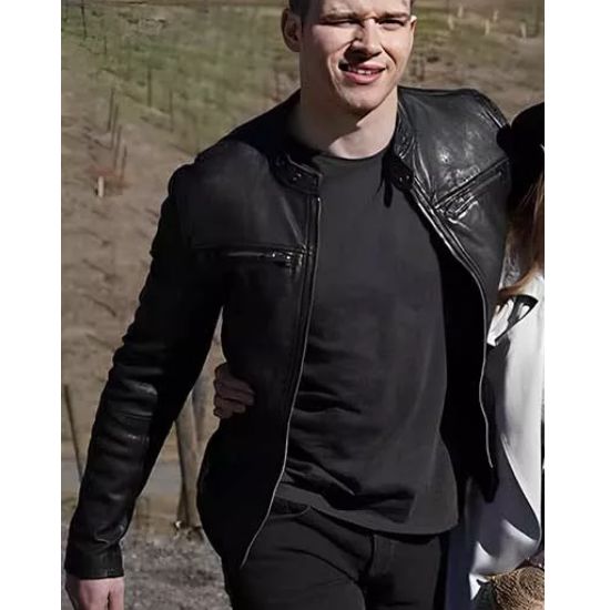 9-1-1 S01 Oliver Stark (Evan Buckley) Leather Jacket