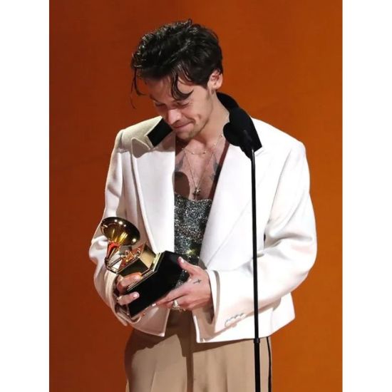 Harry Style Grammy Awards White Jacket