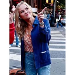 Your Place or Mine Reese Witherspoon (Debbie Dunn) Blue Jacket