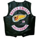 Hells Angels Men's Biker Leather Vest