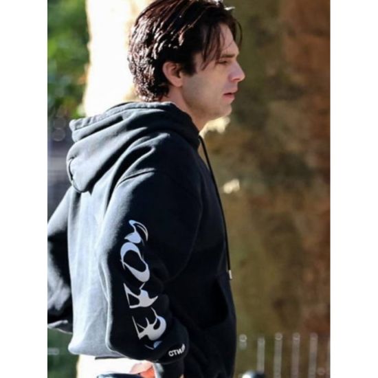 Sharper Sebastian Stan (Max) Black Hoodie