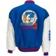 Sonic the Hedgehog Blue and White Bomber Jacket