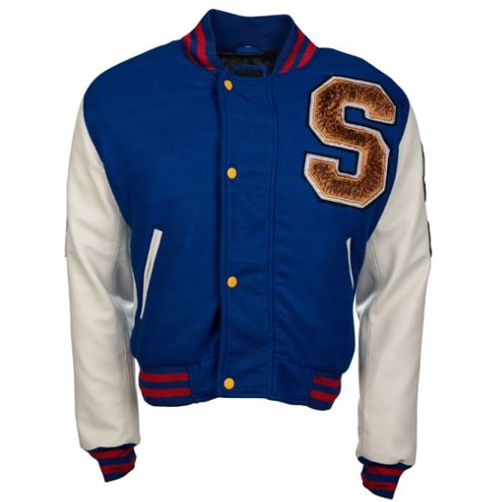 Sonic the Hedgehog Blue and White Bomber Jacket