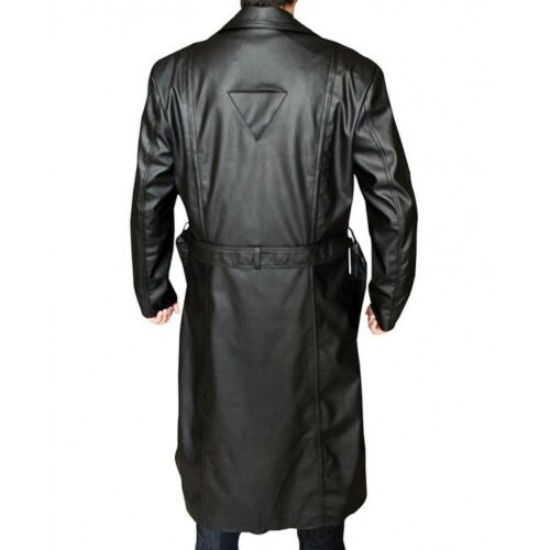 Blade Trinity Wesley Snipes (Blade) Leather Long Coat