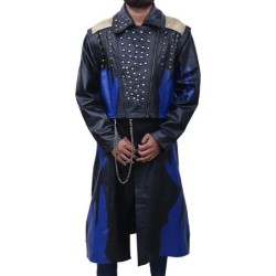 Descendants 3 Cheyenne Jackson (Hades) Leather Black Coat Descendants 3 Cheyenne Jackson (Hades) Leather Black Coat