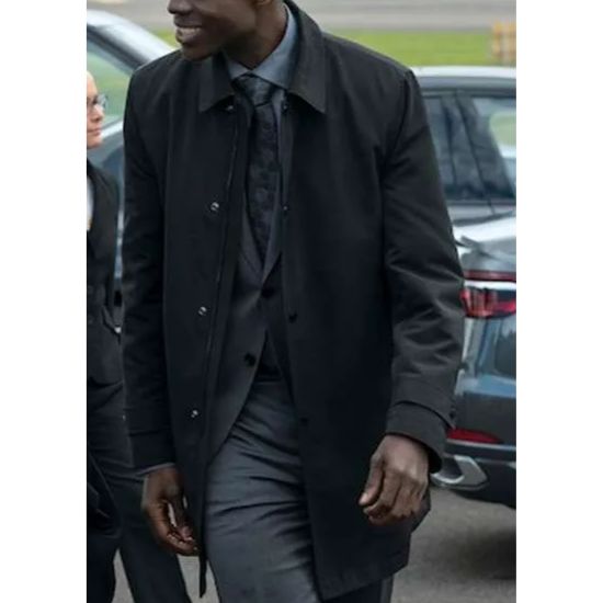 The Diplomat David Gyasi (Foreign Secretary) Black Coat