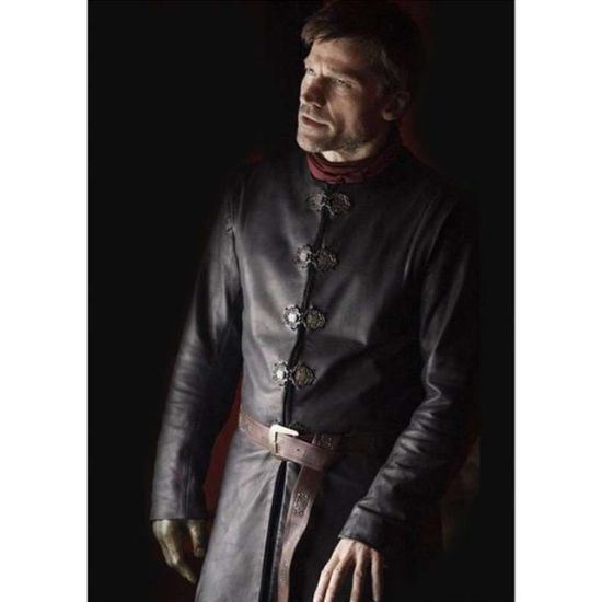 Game Of Thrones S07 Jaime Lannister (Nikolaj) Leather Coat