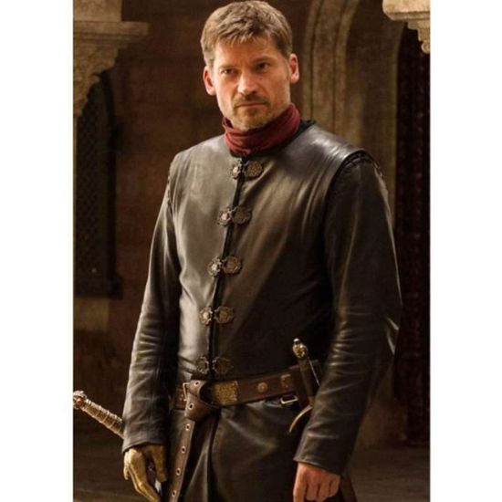 Game Of Thrones S07 Jaime Lannister (Nikolaj) Leather Coat