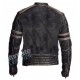 Men's Antique Distressed Biker Leather Jacket