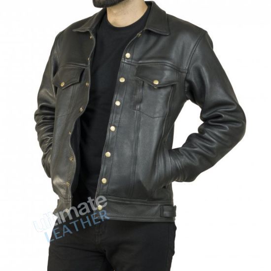 Men's Smart Casual Leather Jacket