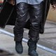 Kanye West Black Leather Pant