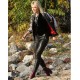 Ocean's 8 Cate Blanchett (Lou) Black Leather Pant