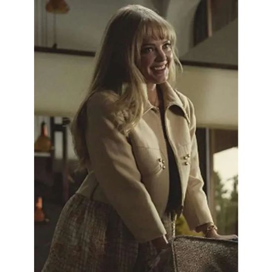 Black Mirror S06 Auden Thornton (Jessica Ross) Wool Jacket