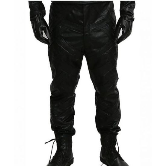 Captain America Civil War Black Panther Leather Pant