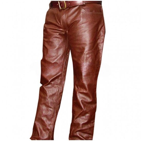 Men's Real Leather Pant