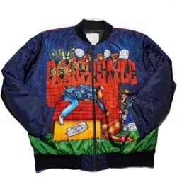 Snoop Dogg Doggy Style Funky Bomber Jacket