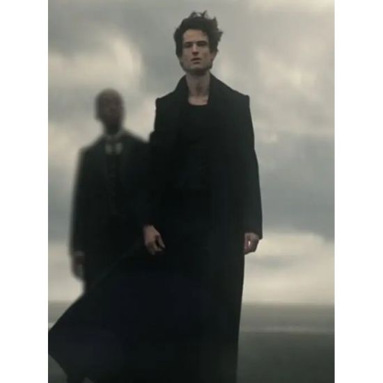 The Sandman Tom Sturridge (Dream Morpheus) Wool Trench Coat