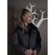 Ted Lasso S03 Juno Temple (Keeley Jones) Down Puffer Jacket