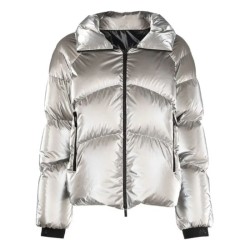 Ted Lasso S03 Juno Temple (Keeley Jones) Silver Puffer Jacket Ted Lasso S03 Juno Temple (Keeley Jones) Silver Puffer Jacket