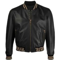 Ted Lasso S03 Maximilian Osinski (Zava) Bomber Leather Jacket Ted Lasso S03 Maximilian Osinski (Zava) Bomber Leather Jacket