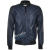 blue bomber leather jacket for men