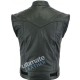 Men's Zipper Leather Vest