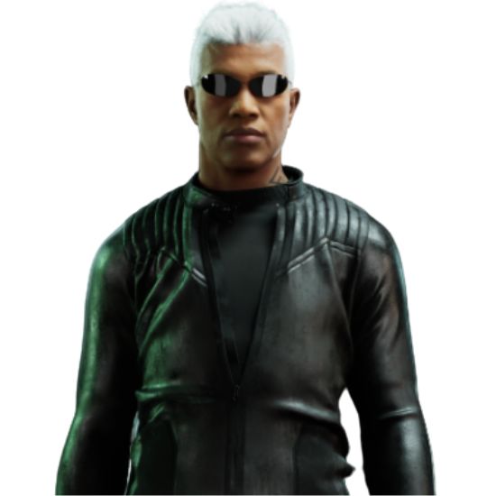 The Matrix 4 Yahya Abdul-Mateen (Morpheus) Black Leather Jacket