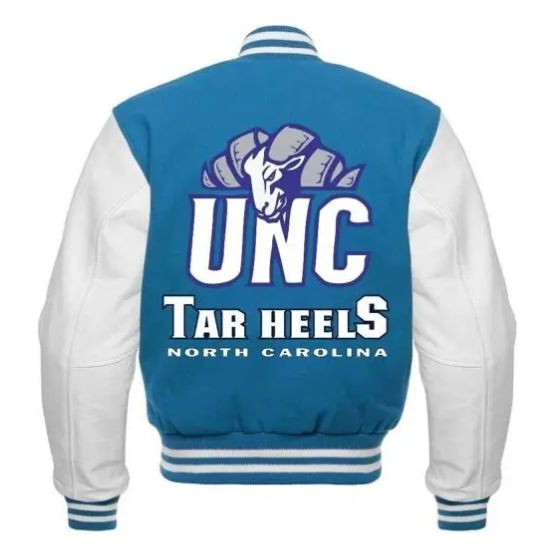 UNC Tar Heels Blue and White Jacket