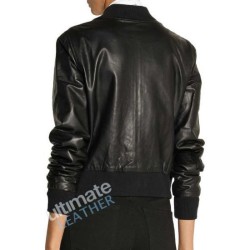 women's bomber black leather jacket women's bomber black leather jacket