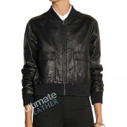 women's bomber black leather jacket women's bomber black leather jacket
