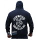 Sons Of Anarchy Black Fleece Hoodie 