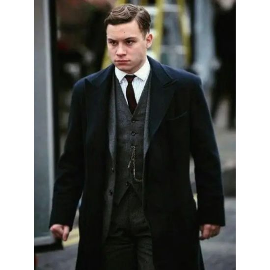 Peaky Blinders Finn Cole (Michael Gray) Black Coat