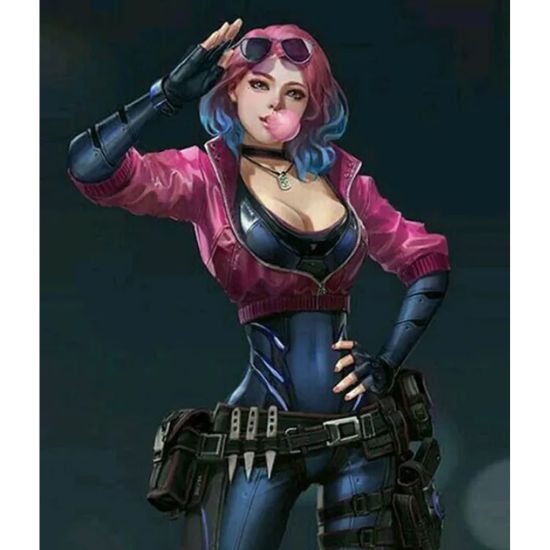 Cyberpunk 2077 Kira Madroxx Pink Jacket