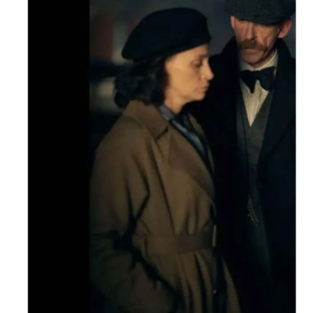 Peaky Blinders Captain Swing Coat | Charlene Mckenna Wool Coat