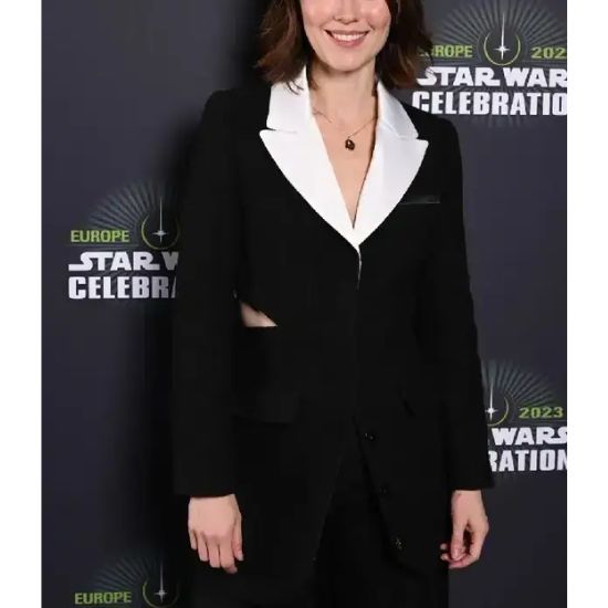 Star Wars Celebration Mary Elizabeth Winstead Wool Coat